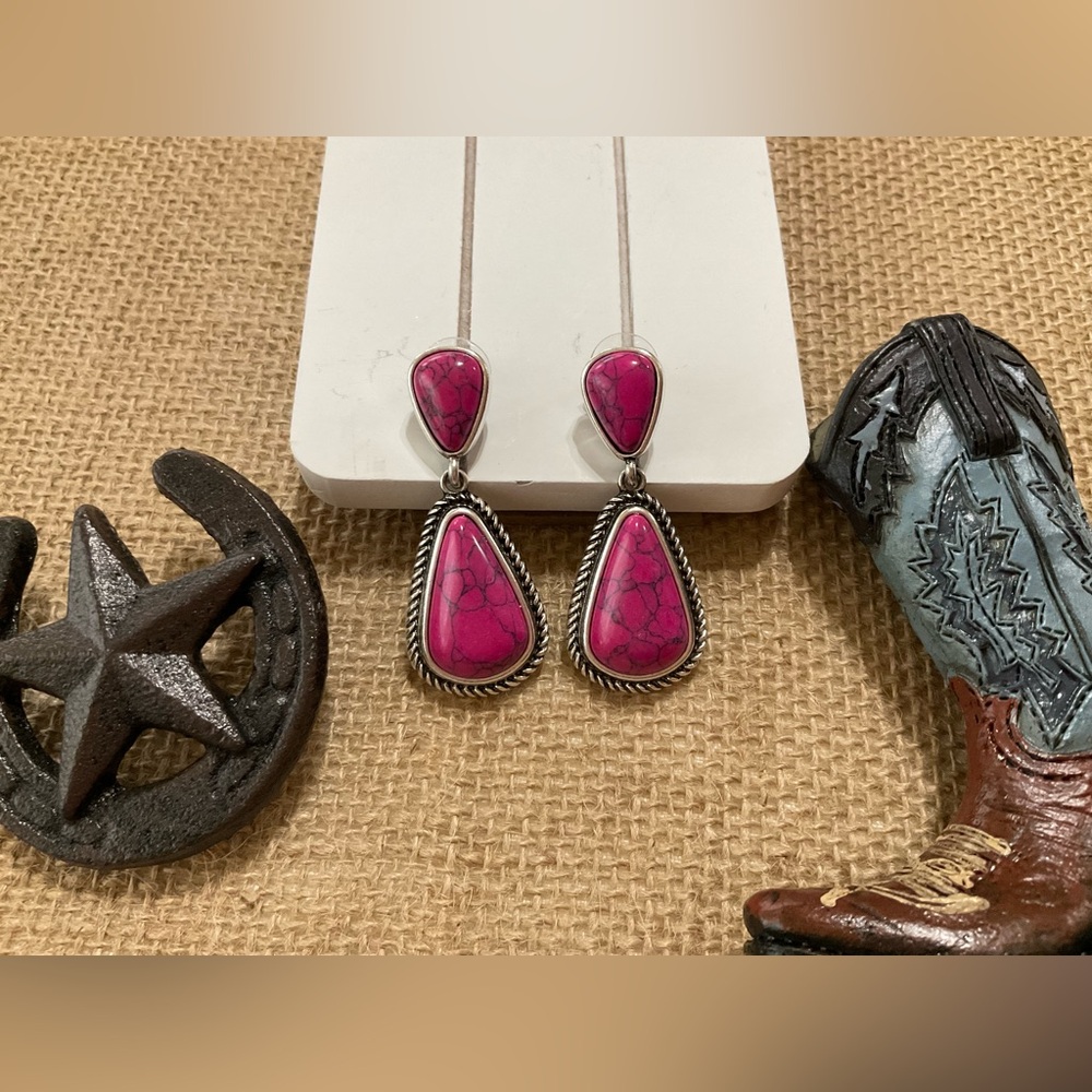 EARRINGS SILVER WESTERN